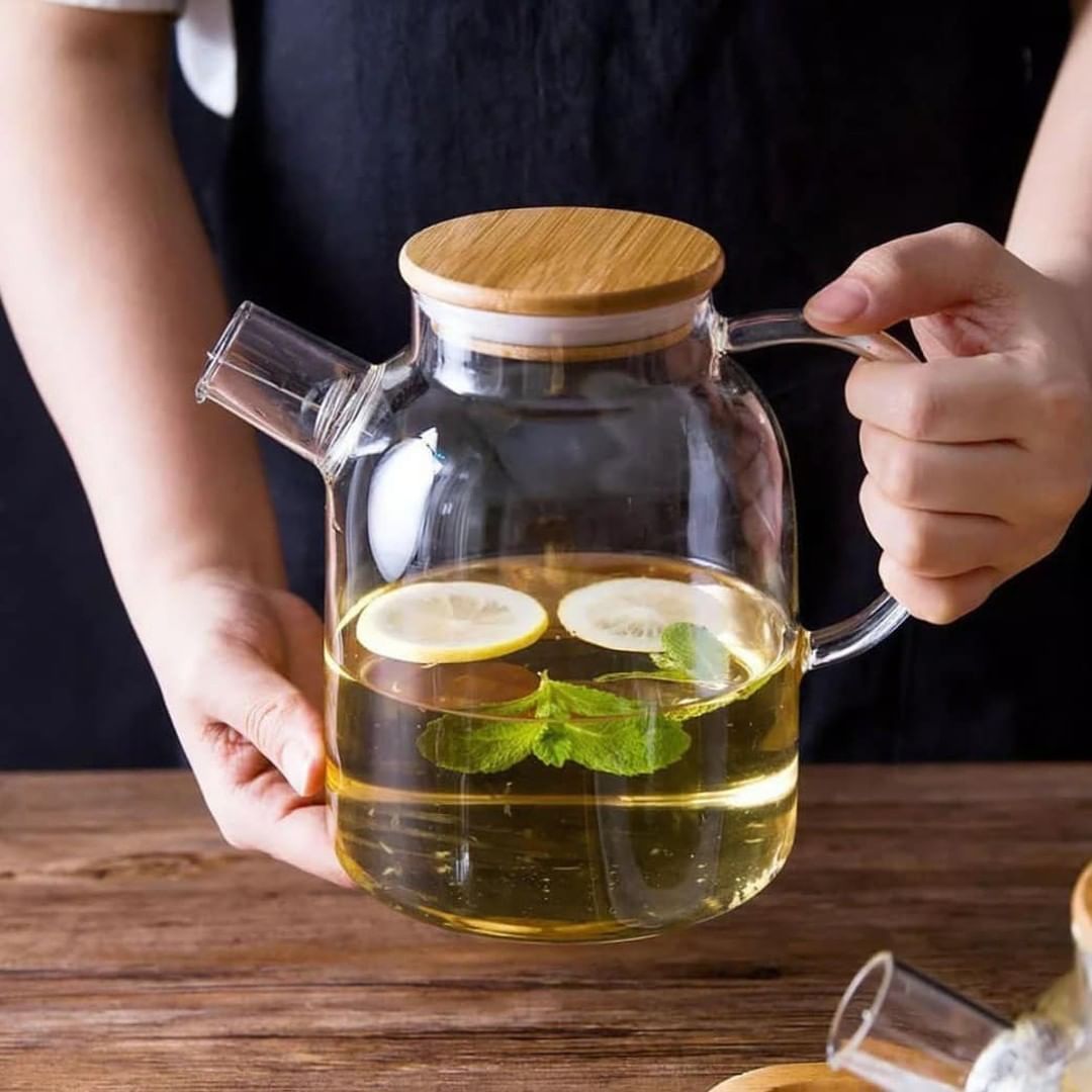 Thermo Glass Teapot, 54 Fl Oz | Annette's Décor