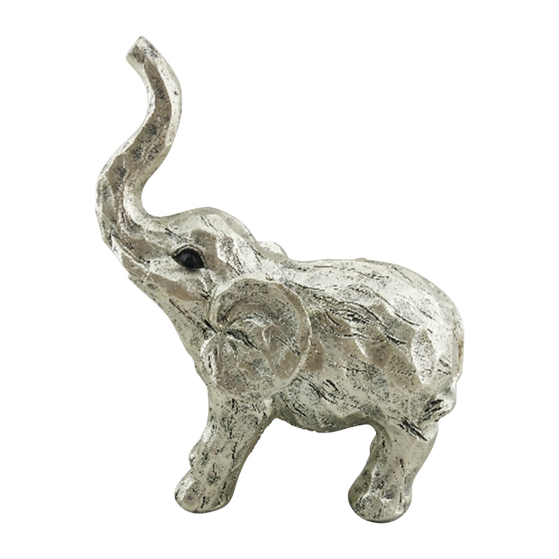 11" Elephant Figurine , Gold
