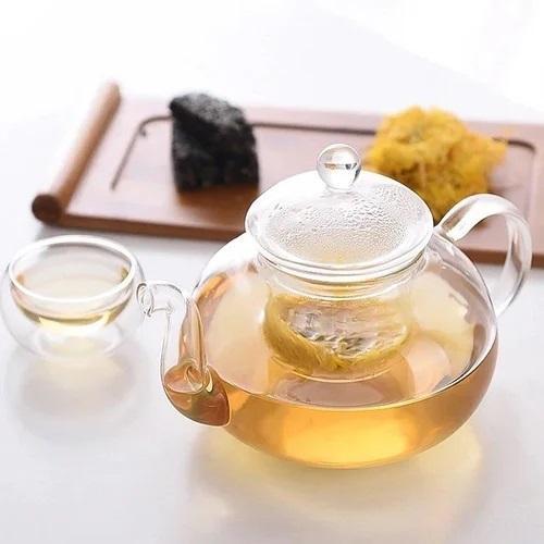 Thermo Glass Tea Pot, 20 Fl Oz