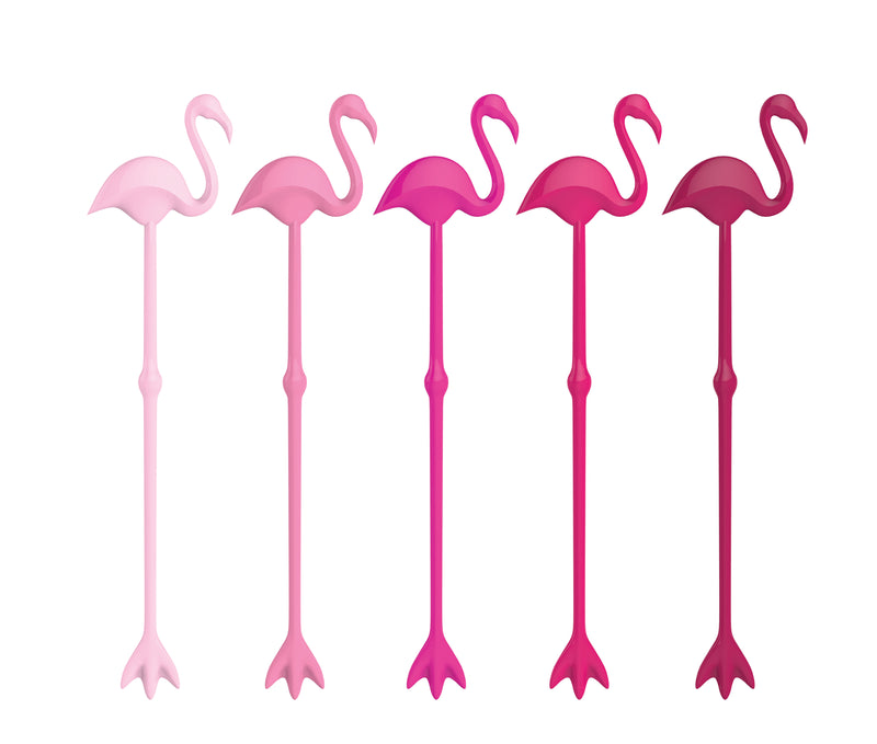 Flamingo Stir Sticks (Set of 5)