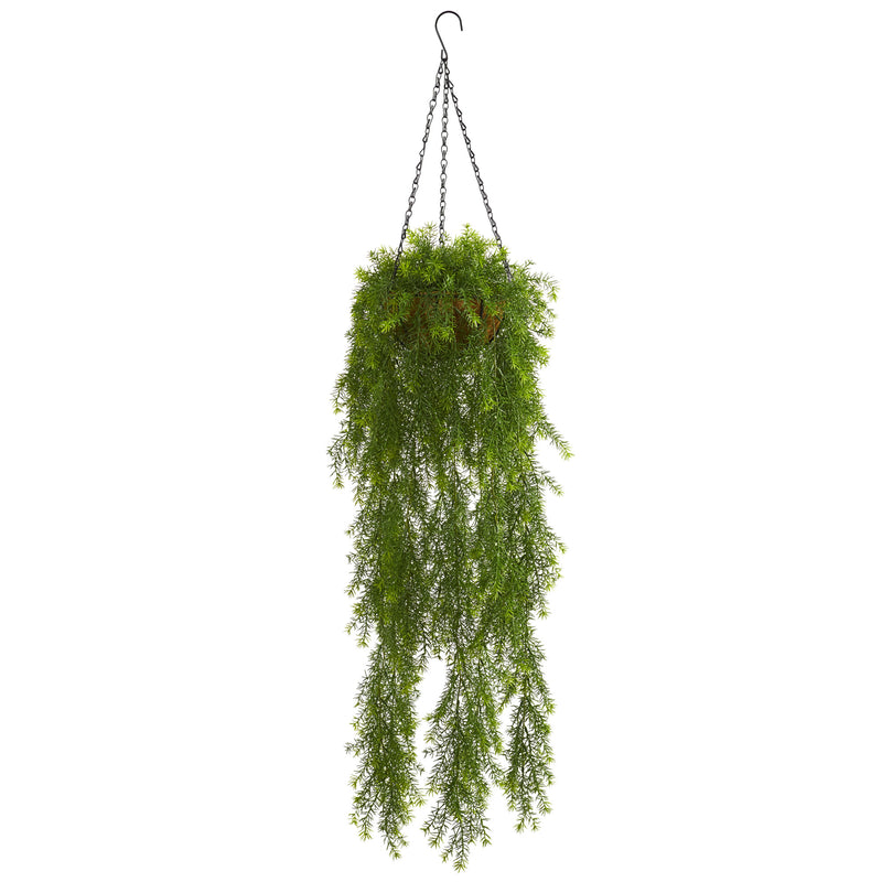 3' Willow Artificial Plant Hanging Basket