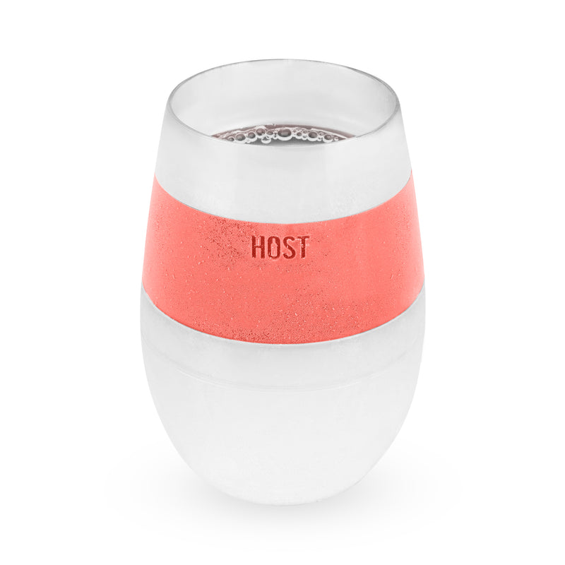 Wine Freeze Cooling Cup in Coral (1 pack)