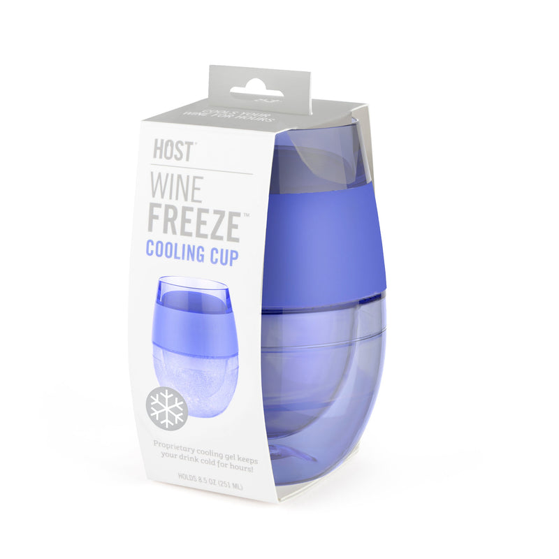 Wine Freeze Cooling Cup in Translucent Purple