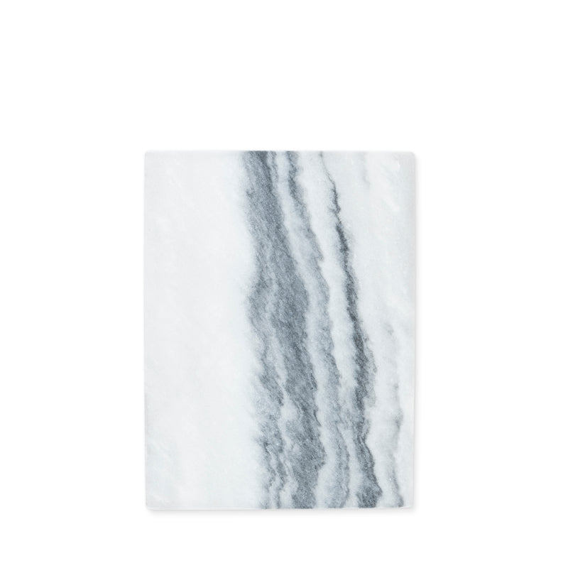 Elegance: Rectangular Marble Cheese Board in Gray