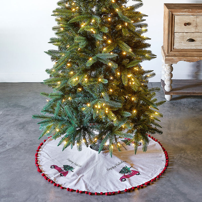 Holiday Car Christmas Tree Skirt