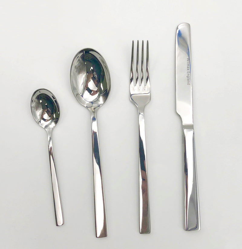 4-Piece Stainless Square Handle Flatware Set 