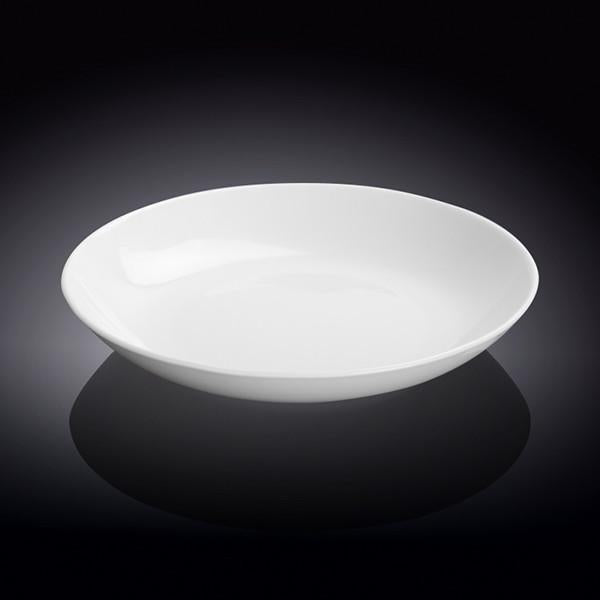 Set of 3 Fine Porcelain Round 9" Deep Plates