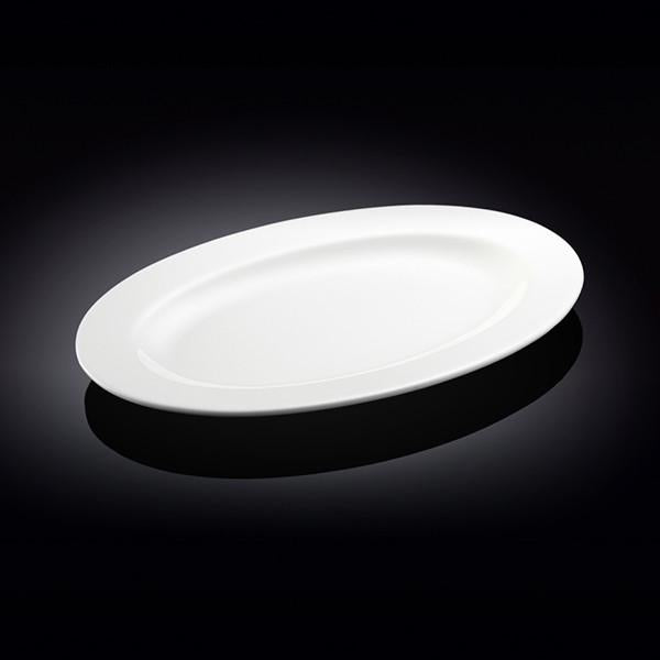 Set of 3 Fine Porcelain Oval 14" Platters