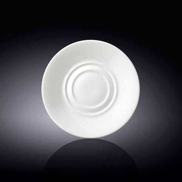 Set of 12 Fine Porcelain Multi-Use 6" Saucers