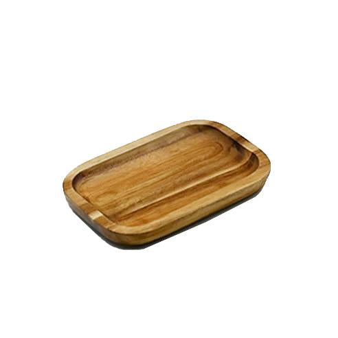 Set of 6 Acacia 6" Rectanble Serving Trays