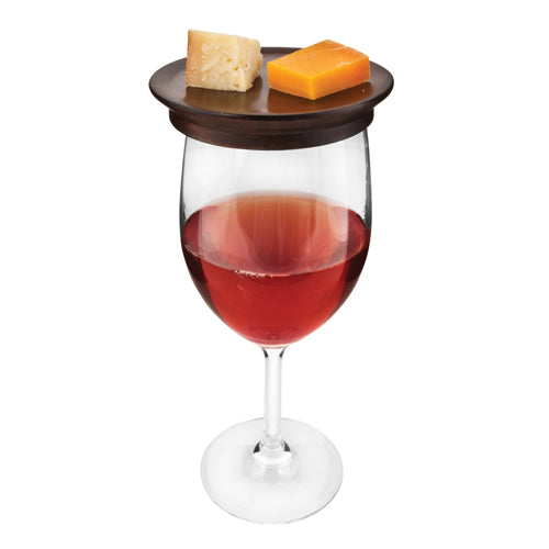 Wine Glass Topper Appetizer Plates by Twine