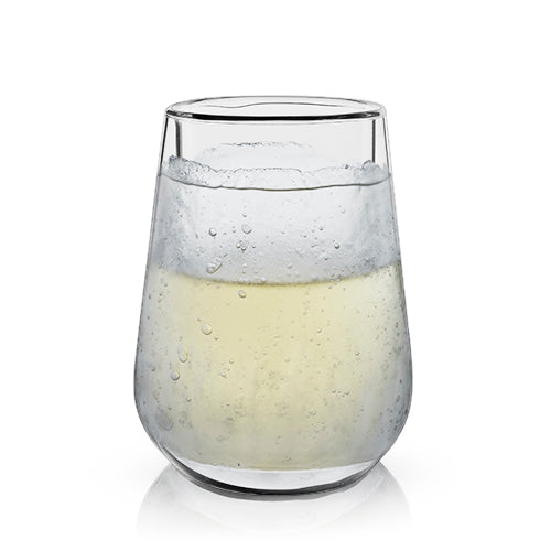 Glacier Double-Walled Chilling Wine Glass 