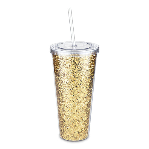 Glam Double Walled Glitter Tumbler by Blush