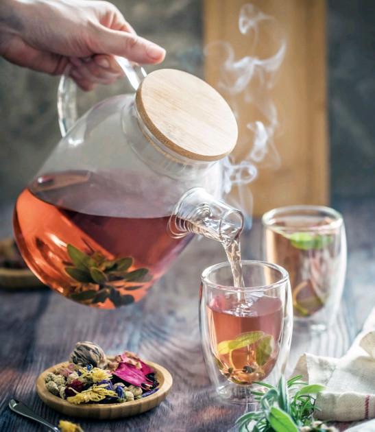 Thermo Glass Teapot, 54 Fl Oz